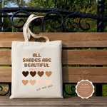 Shades of Melanin Tote Bag