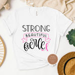 Strong and Beautiful Cancer Shirt