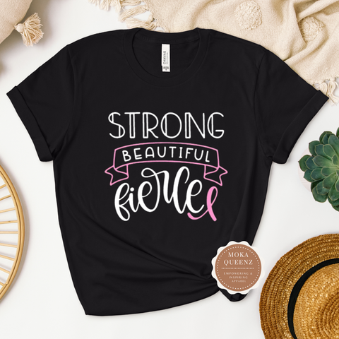 Strong and Beautiful Cancer Shirt