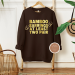 Bamboo Earrings Around the Way Girl Shirt