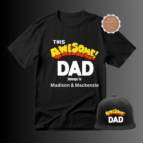 Awesome Dad Hat and Shirt