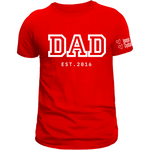 Personalized Dad EST. T Shirt