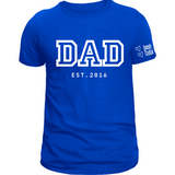 Personalized Dad EST. T Shirt