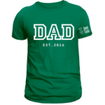 Personalized Dad EST. T Shirt