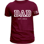 Personalized Dad EST. T Shirt