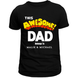 Awesome Dad T Shirt