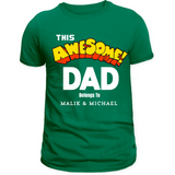 Awesome Dad T Shirt