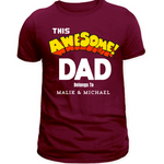 Awesome Dad T Shirt