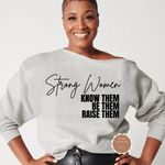 Strong Women Off The Shoulder Shirt