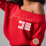 Strong Women Off The Shoulder Shirt