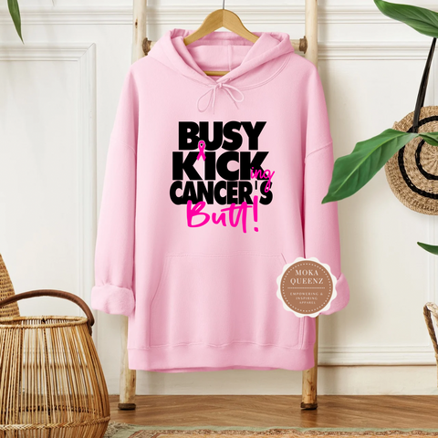 Kicking Cancers Butt Hoodie