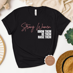 Strong Women T Shirt