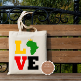 Love Africa Tote Bag