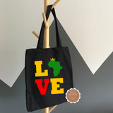 Love Africa Tote Bag