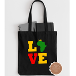 Love Africa Tote Bag