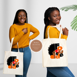 Focused Canvas Tote Bag