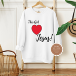 I Love Jesus Christian Sweatshirt