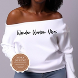 Wonder Woman Off The Shoulder Shirt