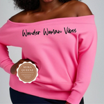 Wonder Woman Off The Shoulder Shirt