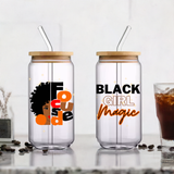 Black Girl Magic Iced Coffee Cup